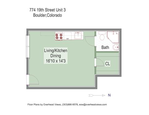 774 19th Street Unit 3 Floorplan